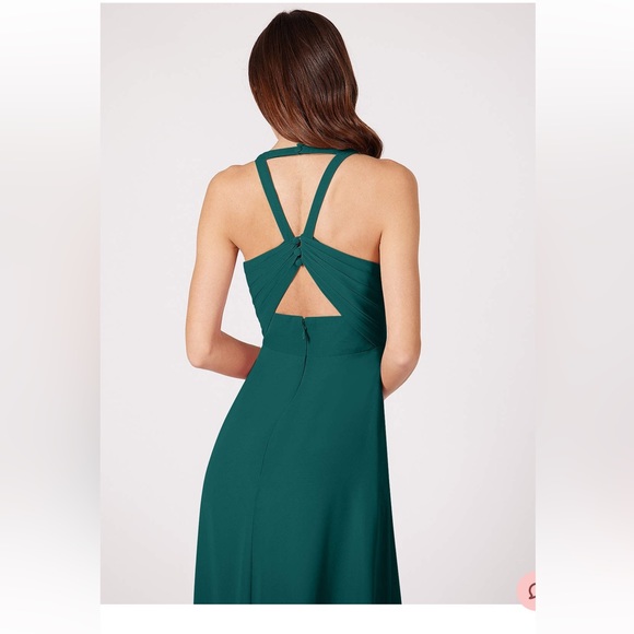 Azazie Alani Dress in Ink Blue NWT - Picture 5 of 5